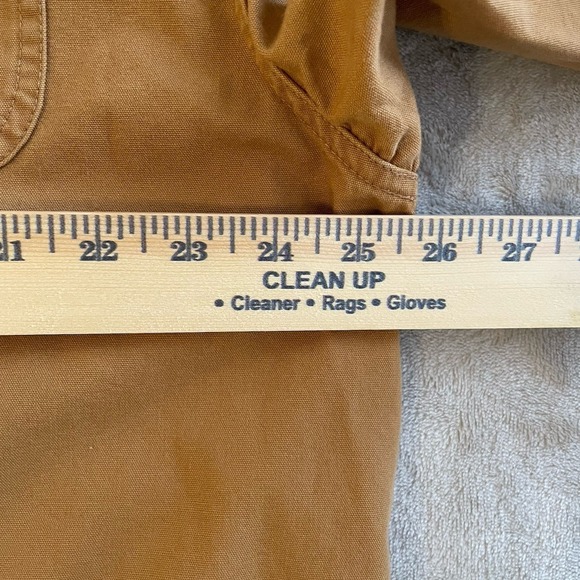 Vintage Woolrich Jacket Mens Large Saddle Canvas Chore Jacket Shacket 90s 4274 - Picture 11 of 13